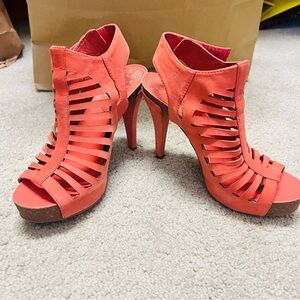 Vince Camuto Suede Platform Sandals